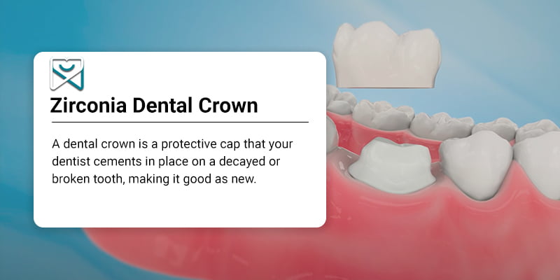 Zirconia Dental Crown